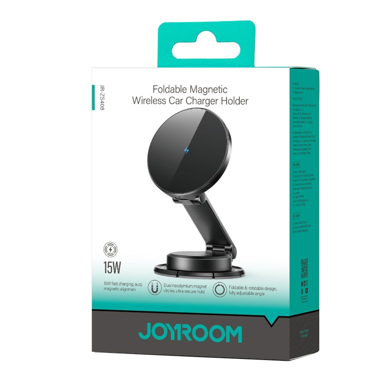 JOYROOM JR-ZS408 Metal Car Magnetic Wireless Charger Holder