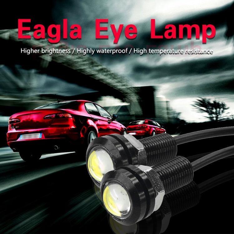 10pcs 23mm 1.5W DC12V Motorcycle Eagle Eye Light Double Lens Strobe Light