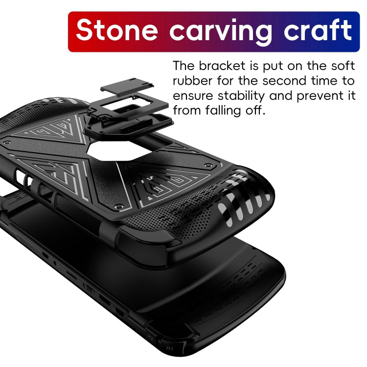 TPU Game Console Protective Case with Holder