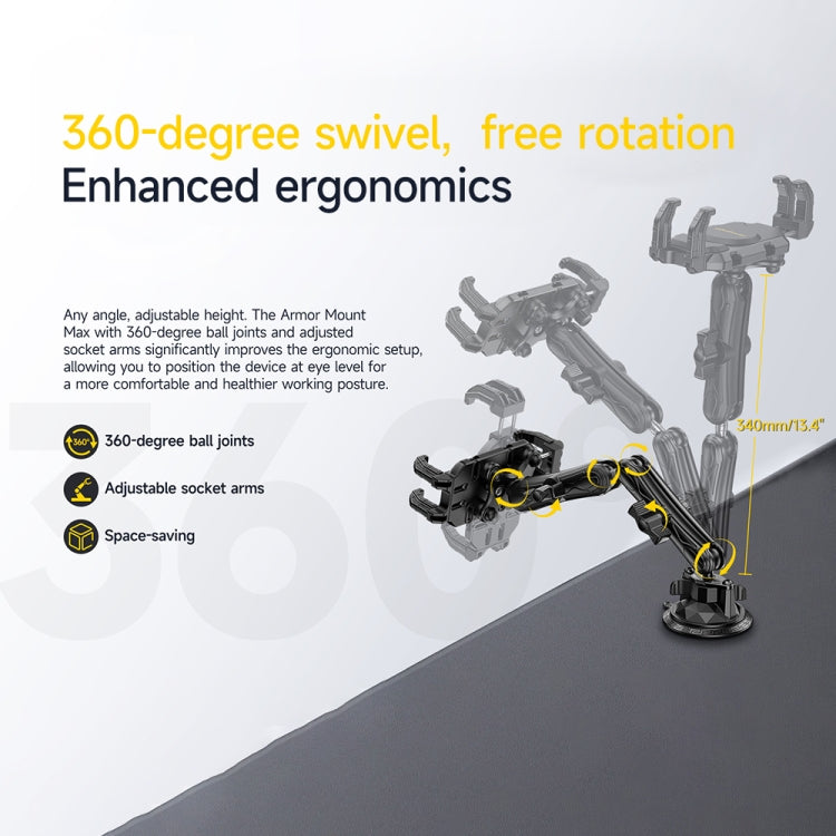 Ulefone UAN02 Armor Mount Max Car Phone Tablet Holder