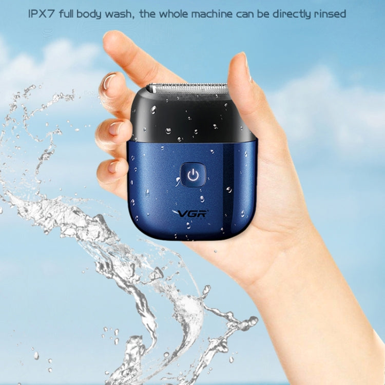 VGR V-340 5W USB Mini Portable Reciprocating Electric Shaver