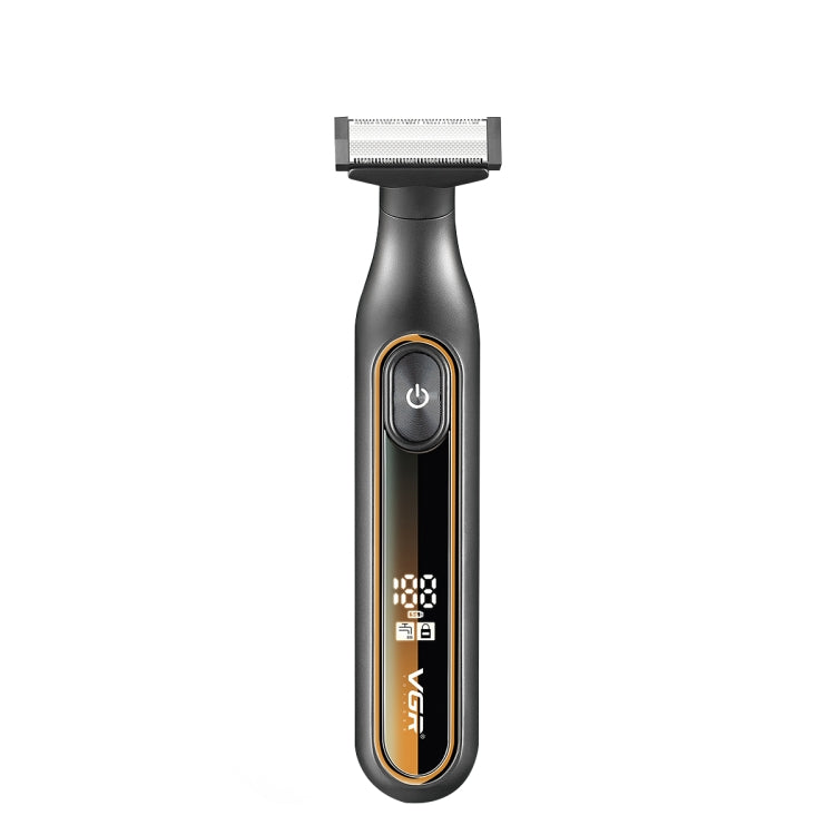 VGR V-360 5W USB Digital Display Electric T-shaped Shaver