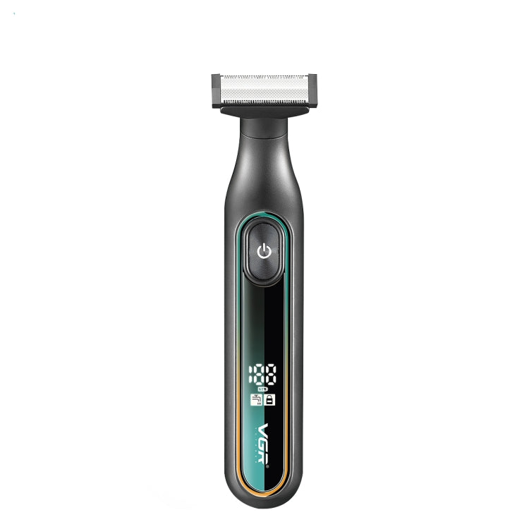 VGR V-360 5W USB Digital Display Electric T-shaped Shaver