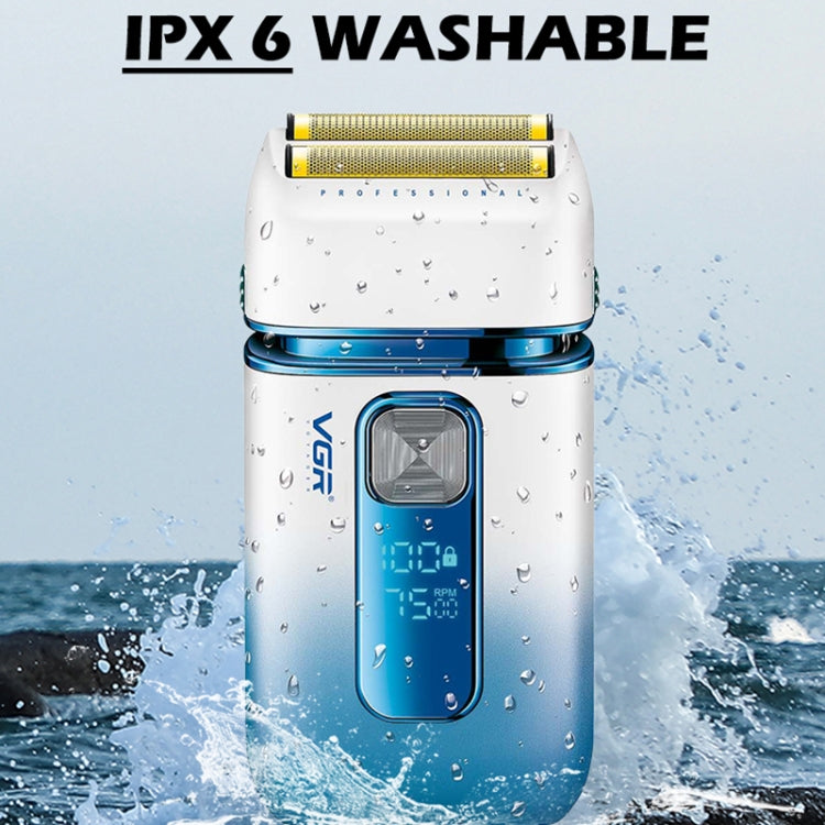 VGR V-362 5W USB Reciprocating Electric Shaver Bald Head Hair Clipper