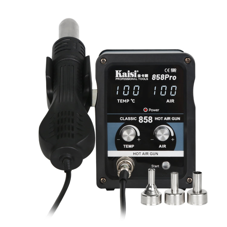 Kaisi 858Pro Smart Sleep Lead-free Digital Display Hot Air Gun Desoldering Station