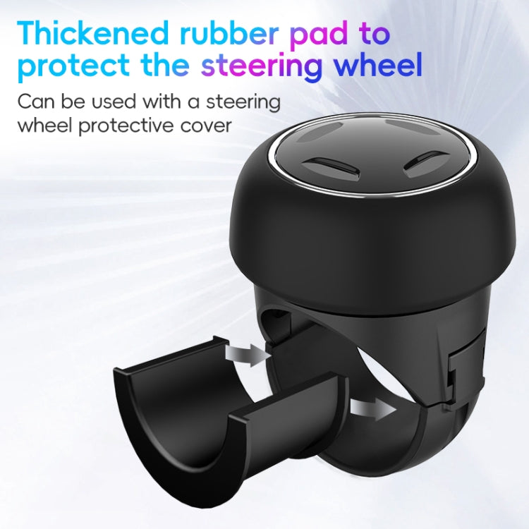 3R-2255 Car Steering Wheel Booster Ball Car Steering Wheel Turning Aid with Light