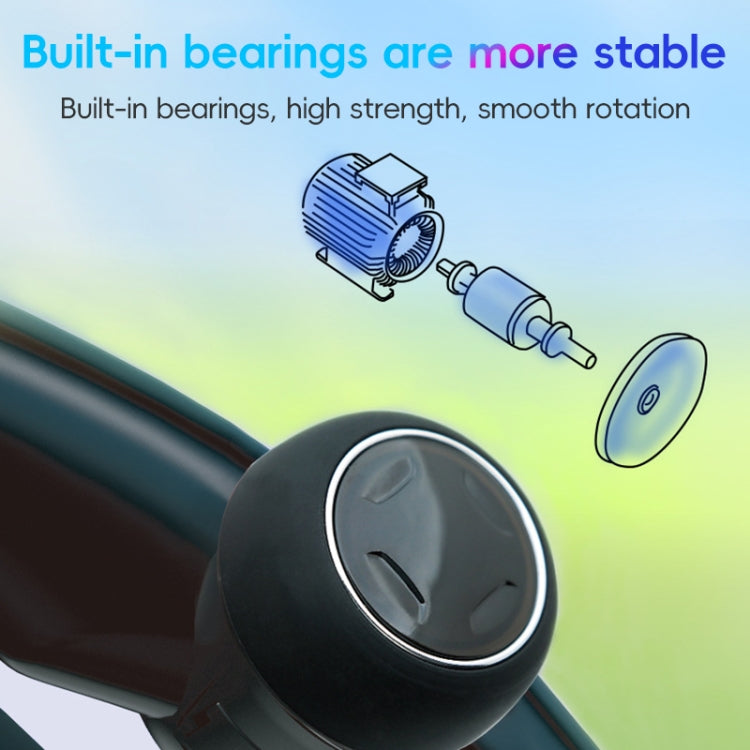 3R-2255 Car Steering Wheel Booster Ball Car Steering Wheel Turning Aid with Light