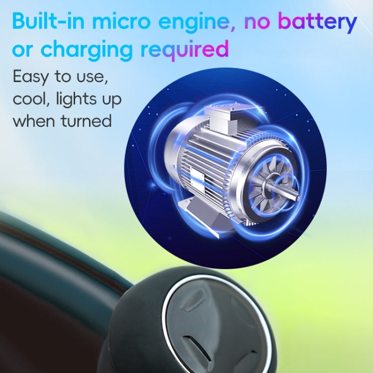 3R-2255 Car Steering Wheel Booster Ball Car Steering Wheel Turning Aid with Light