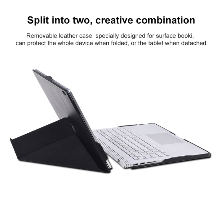Deformation Single Screen Leather Laptop Case