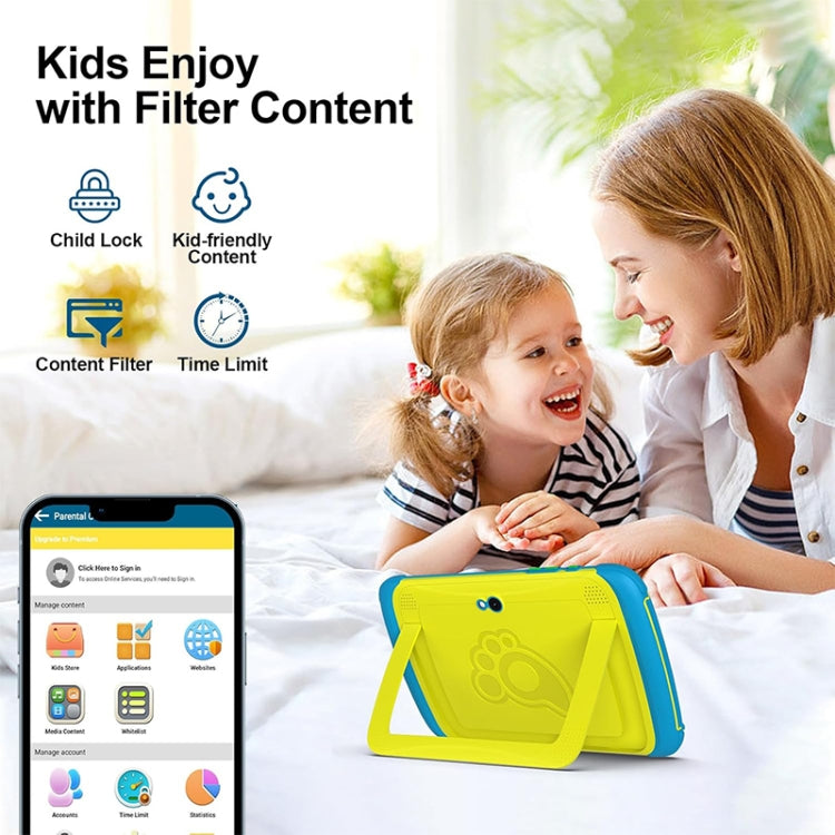 UNIWA  Boxchip Tab 8 WiFi Kid Tablet, 8 inch Android 13 Allwinner A523 Octa Core CPU Support Google Play