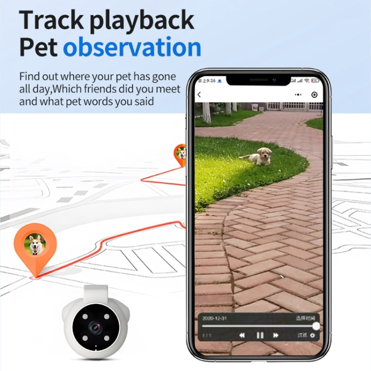 A9 Pet Recorder Tracking Playback IPX6 Waterproof