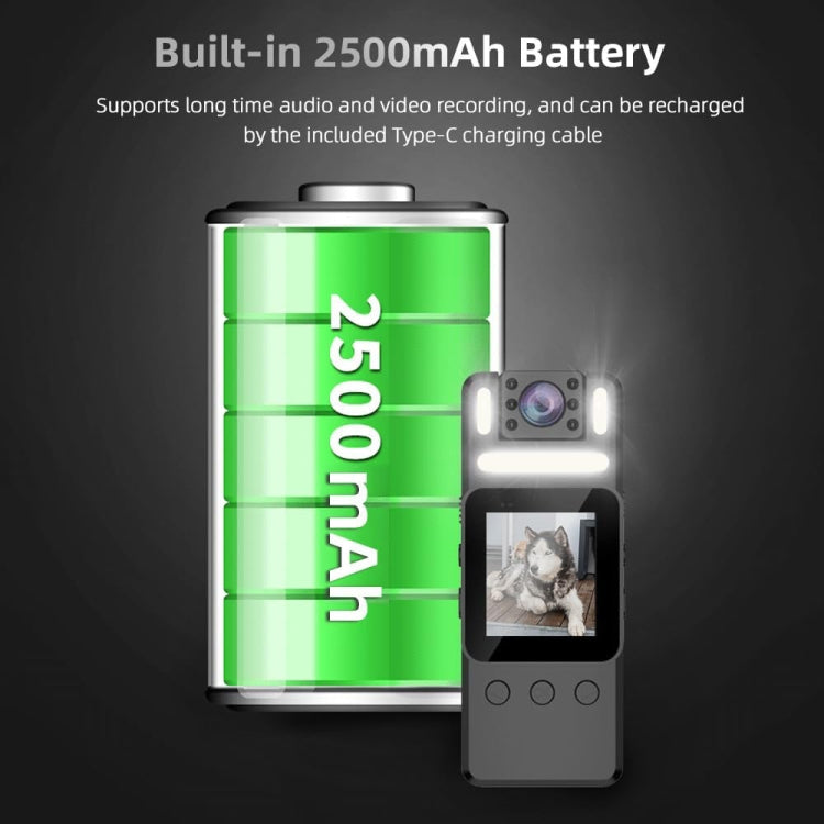 S6 1080P 1.54 inch IPS Screen Multi-function Video Recorder with Infrared Night Vision