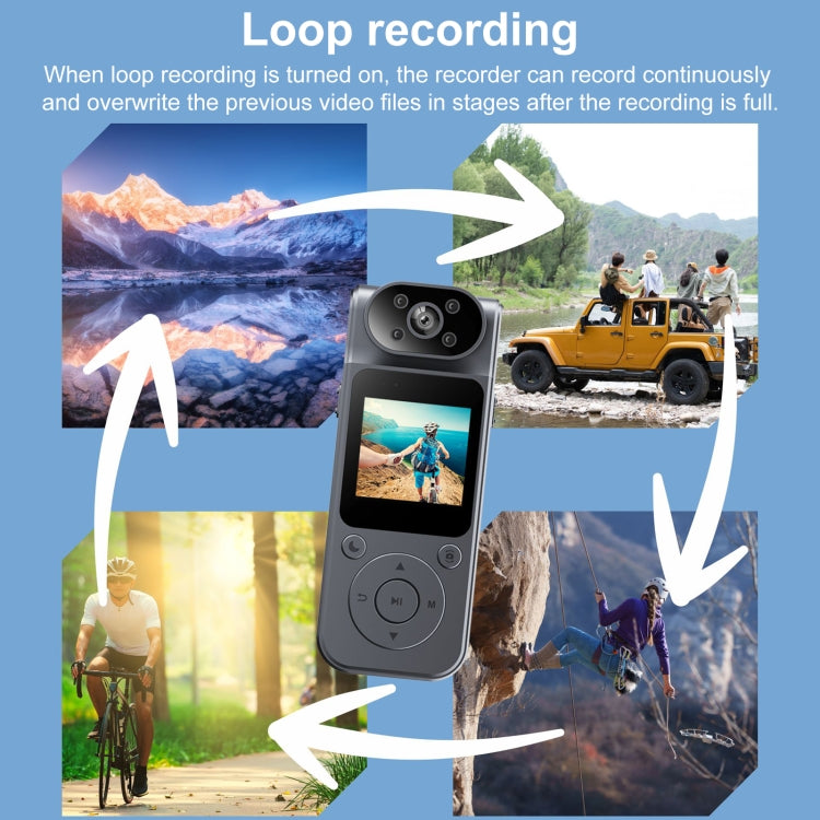 L19 180 Degree Rotation 4K High-definition Travel Recorder