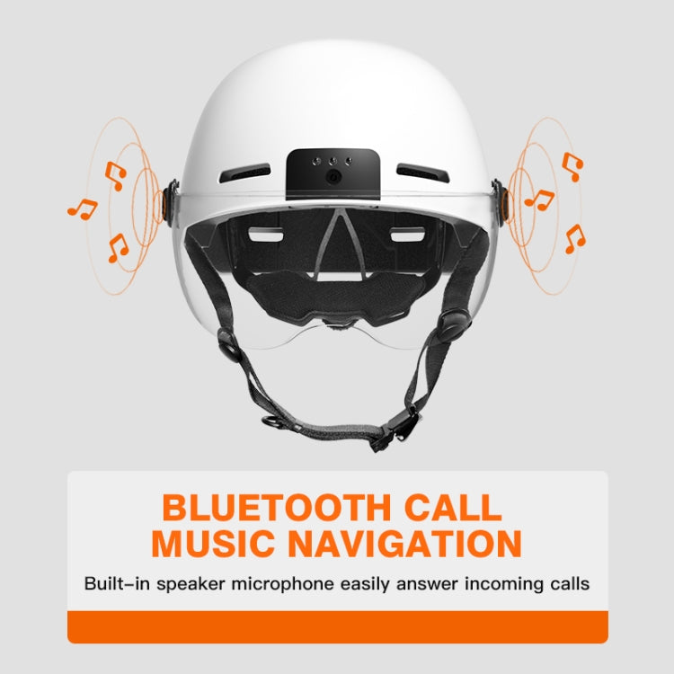 M6 1080P HD Camera Recorder Cycling Smart Helmet, Size: 54-63cm