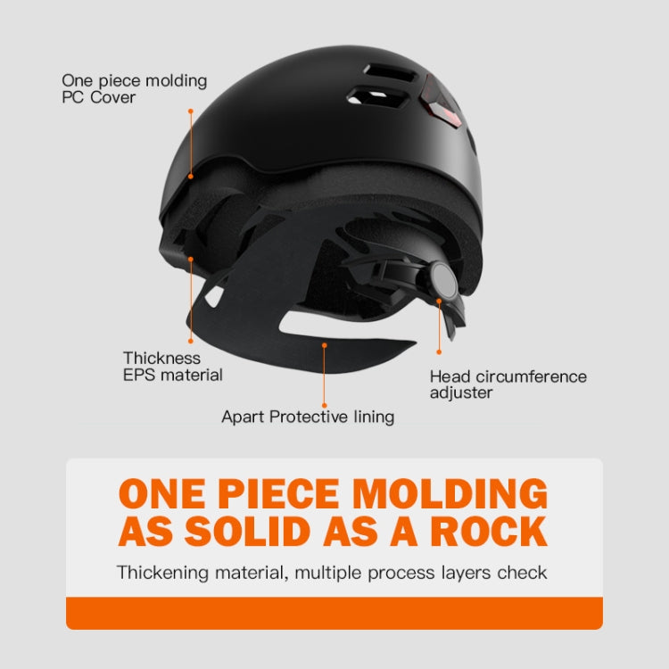 V6 WiFi HD Camera Cycling Smart Helmet, Size: 54-63cm