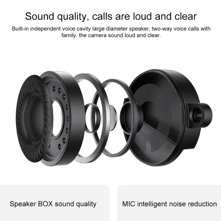 Original Xiaomi Smart Camera C300 Dual Lens Edition 3MP Support AI Detection, US Plug