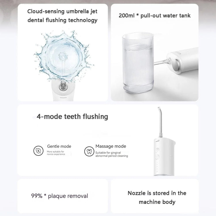 Original Xiaomi Mijia F400 Portable Electric Oral Irrigator, Capacity: 200mL