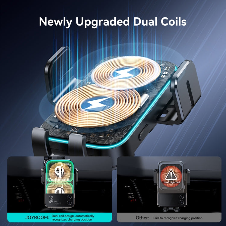 JOYROOM JR-ZS246S Car Instrument Platform Wireless Charger Phone Holder