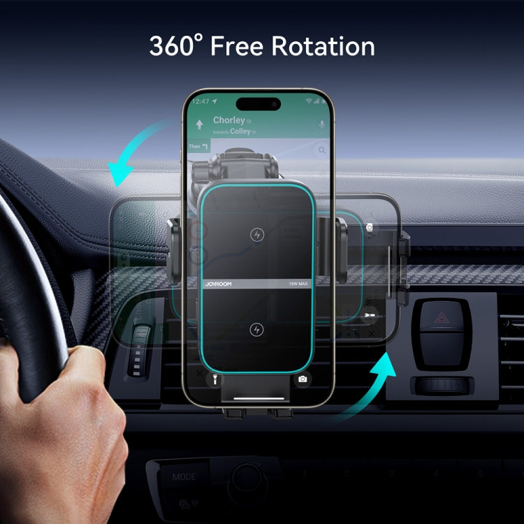 JOYROOM JR-ZS246S Car Instrument Platform Wireless Charger Phone Holder