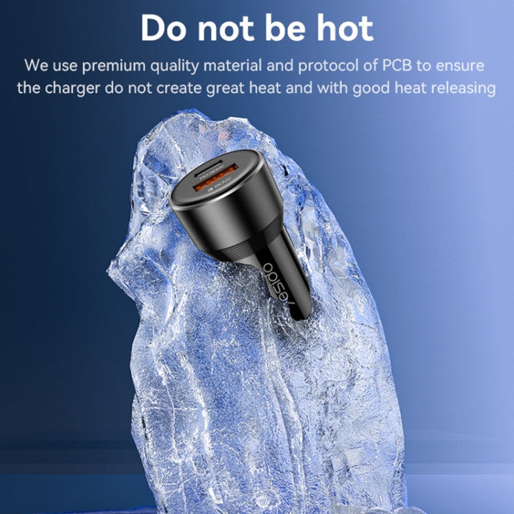 Yesido Y64 PD30W Type-C + QC20W USB Super Fast Car Charger
