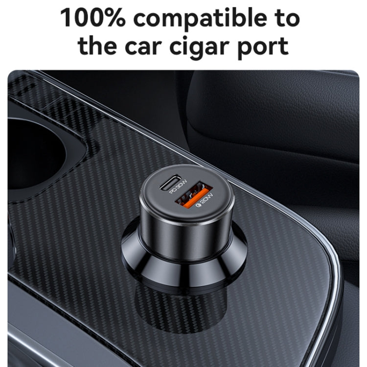 Yesido Y64 PD30W Type-C + QC20W USB Super Fast Car Charger