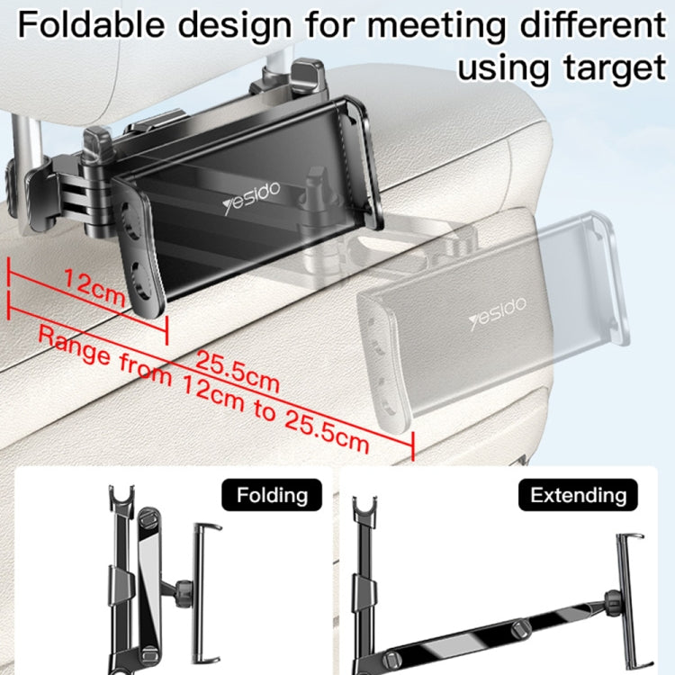 Yesido C117 Car Headrest Backseat Phone & Tablet Holder