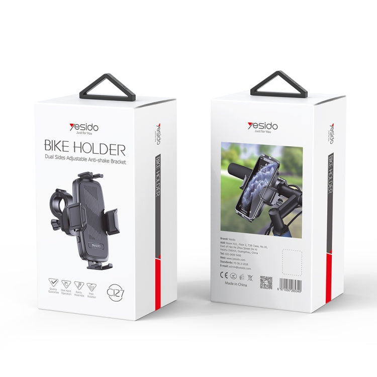 Yesido C127 Dual Side Adjustable Bicycle Handle Phone Holder