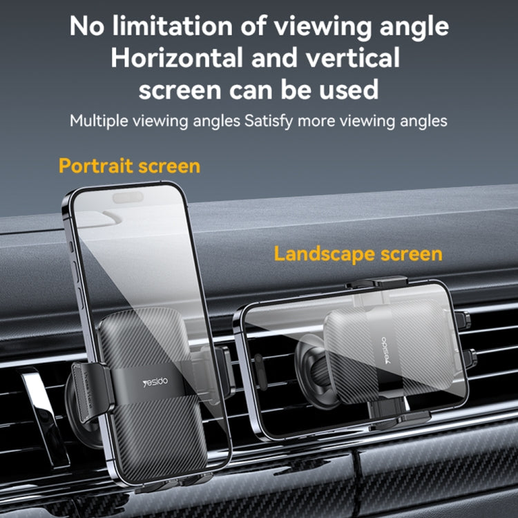 Yesido C251 Car Air Outlet Gravity Clamp Mobile Phone Holder