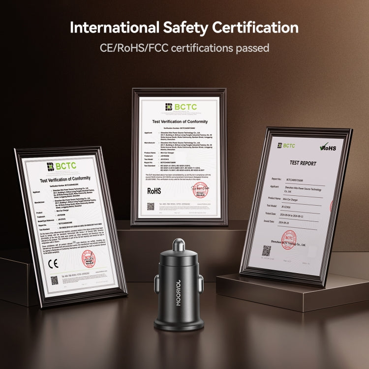 JOYROOM JR-CCN16 15W USB-A and USB-C Mini Car Charger