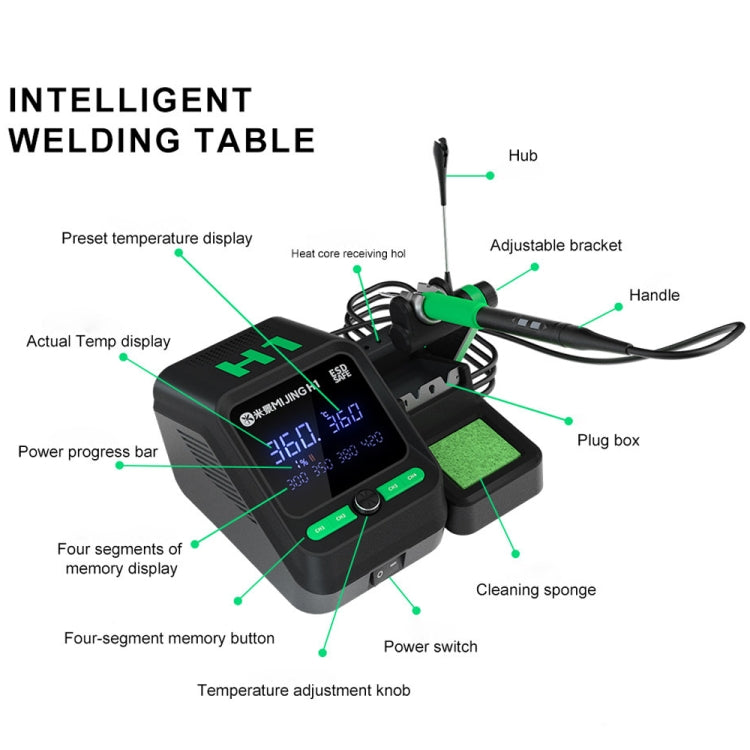 Mijing H1 Split Intelligent Temperature Control Soldering Station for Mobile Phone Repair