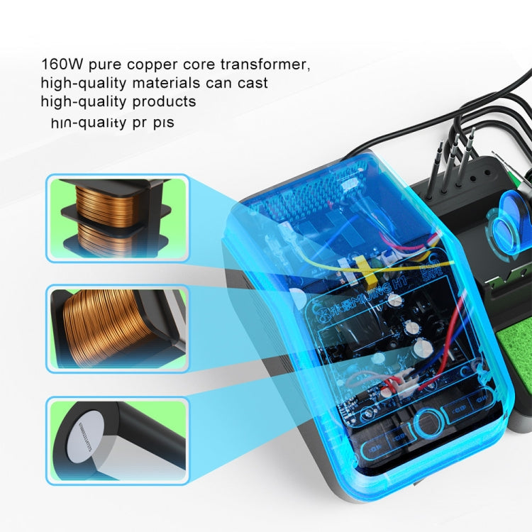 Mijing H1 Split Intelligent Temperature Control Soldering Station for Mobile Phone Repair