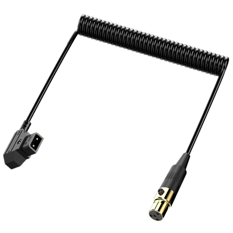 Camera Monitor Power Coiled Adapter Cable, Length: 1.5m