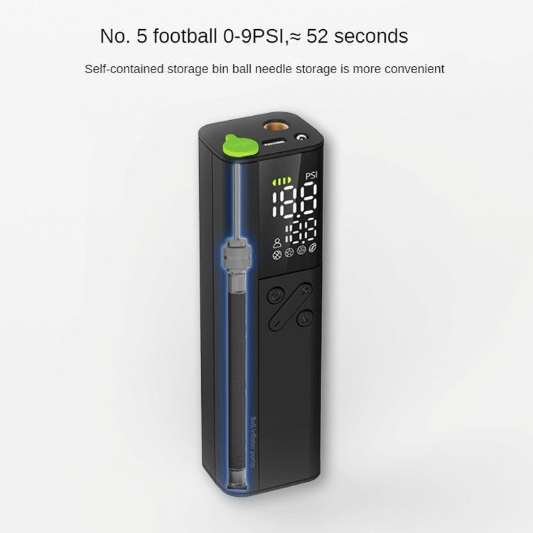 B7 Smart Electric Wireless Ball Air Pump With LED Display