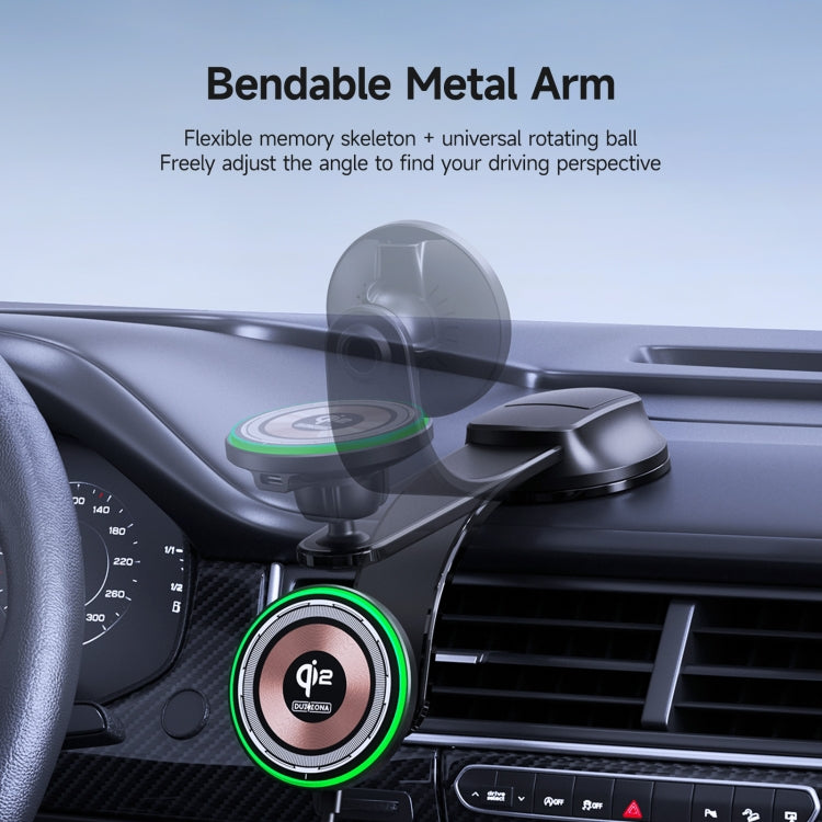 DUZZONA V5 Pro 15W Qi2 Car Magnetic Wireless Charger Phone Holder