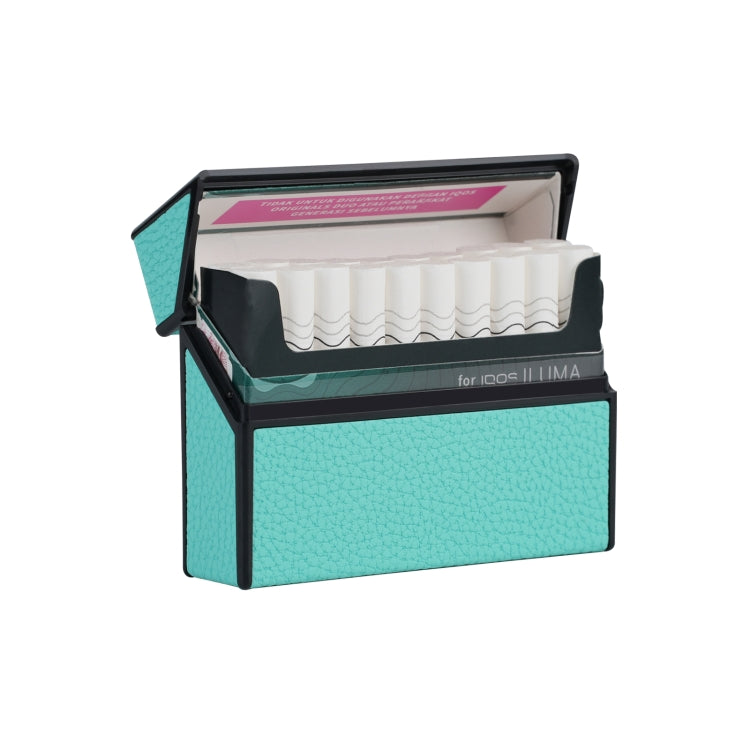 For IQOS Series Electronic Cigarette Grooved Leather PC Storage Box