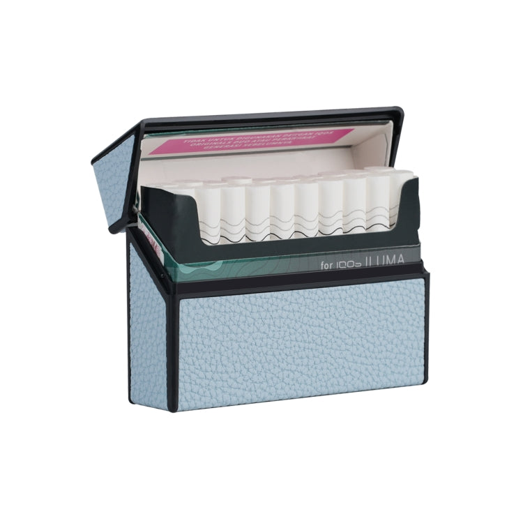 For IQOS Series Electronic Cigarette Grooved Leather PC Storage Box