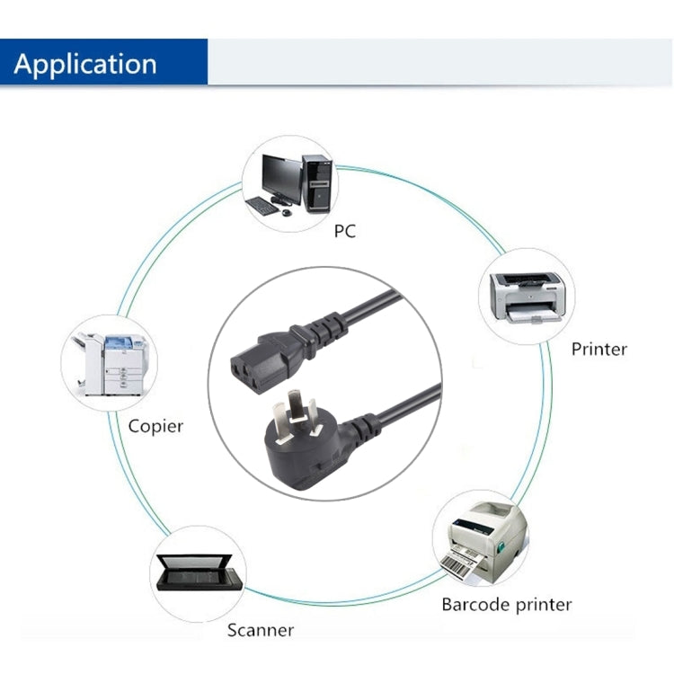 AU Plug Computer PC Power Cord 3 Pin Cable