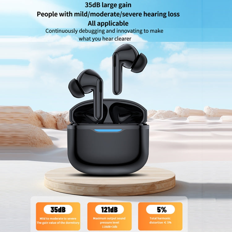 Bluetooth 5.3 In-ear AI Smart Recognition Hearing Aid