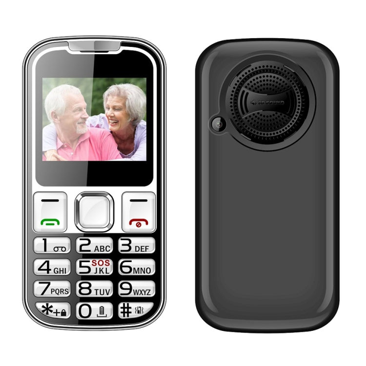 W26 Elder Keypad Phone, 2.2 inch, 6800mAh, 21 Keys, SOS, FM, Dual SIM, GSM