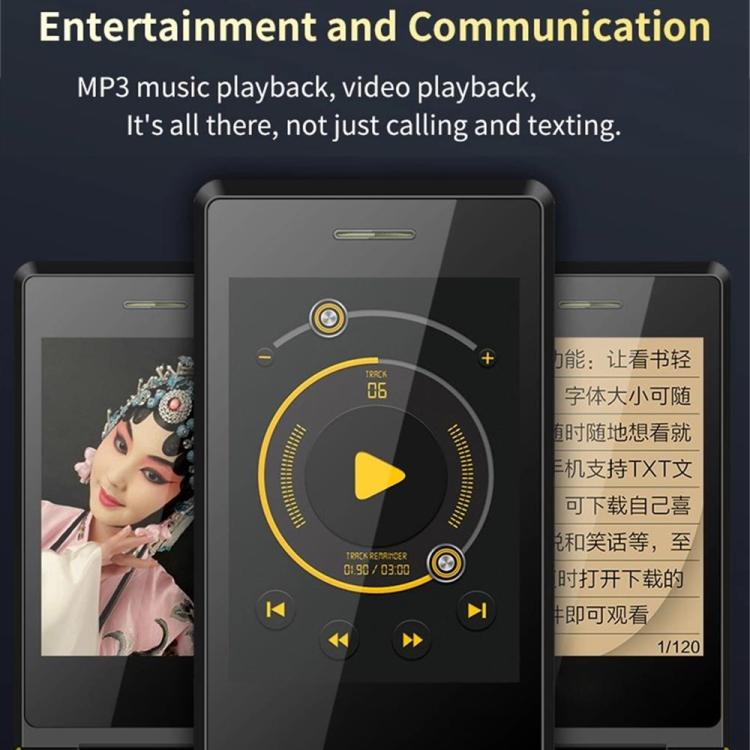 M7+ 4G Dual Screen Flip Elder Rugged Phone, 2.8 inch Inner, 2.4 inch Outer, 6800mAh Battery, 24 Keys, Flashlight, Network: 4G, Dual SIM, SOS