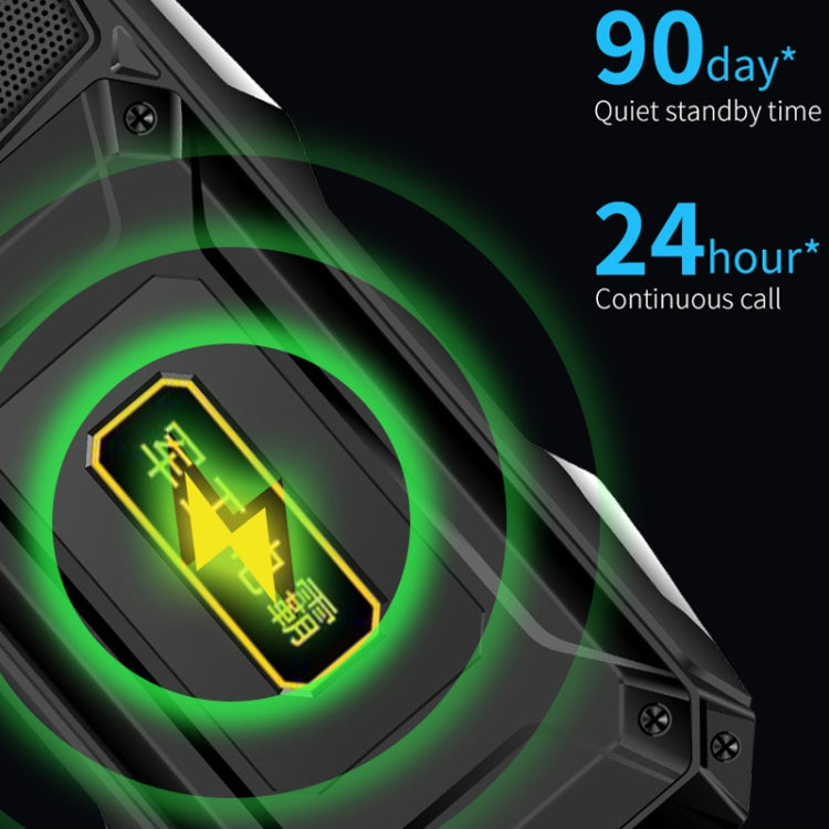 Q9-1 4G Elder Keypad Rugged Phone, 3.5 inch, 4500mAh, 21 Keys, SOS, FM, Network: 4G, Dual SIM