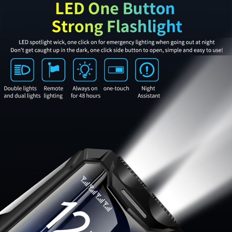 Q9-1 4G Elder Keypad Rugged Phone, 3.5 inch, 4500mAh, 21 Keys, SOS, FM, Network: 4G, Dual SIM