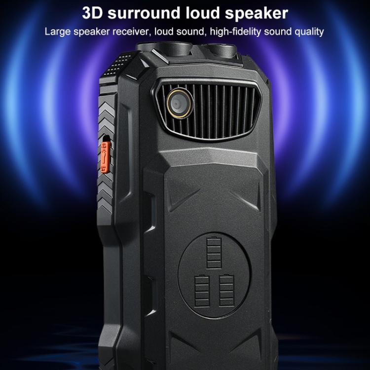 Q7+ 4G Elder Keypad Rugged Phone, 1.77 inch, 16800mAh, 21 Keys,  SOS, FM, Network: 4G, Dual SIM