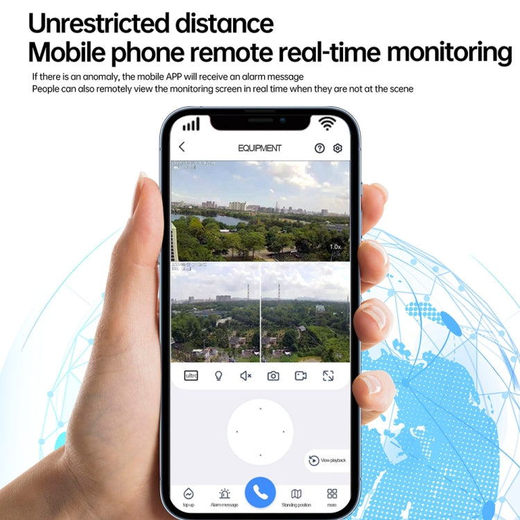 XA Series Solar WiFi Version Monitoring Street Light Outdoor HD Camera