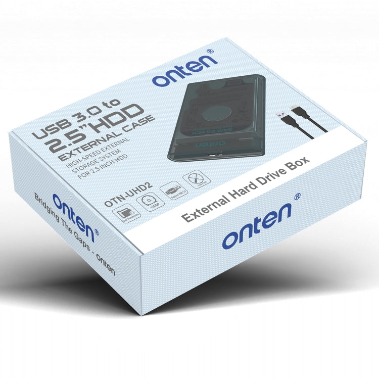 Onten UHD2 5Gbps USB 3.0 to 2.5 inch External Hard Drive Box HDD