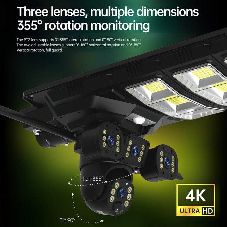 XA Series Solar 4G Version Monitoring Street Light Outdoor HD Camera