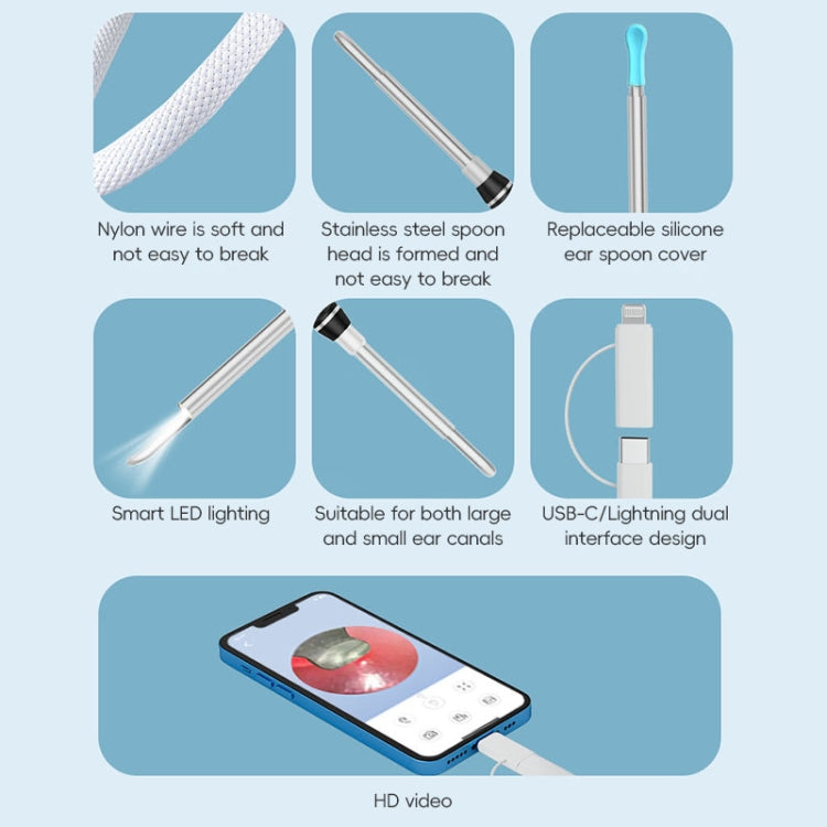 NK-5101 HD Smart Visual Ear Spoon