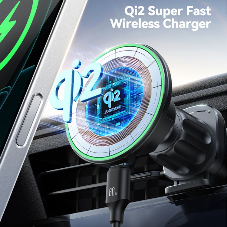 JOYROOM JR-ZS412 Qi2 Magnetic Car Air Vent Phone Wireless Charging Mount
