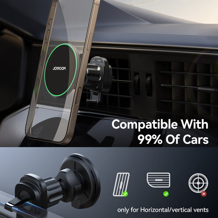 JOYROOM JR-ZS412 Qi2 Magnetic Car Air Vent Phone Wireless Charging Mount