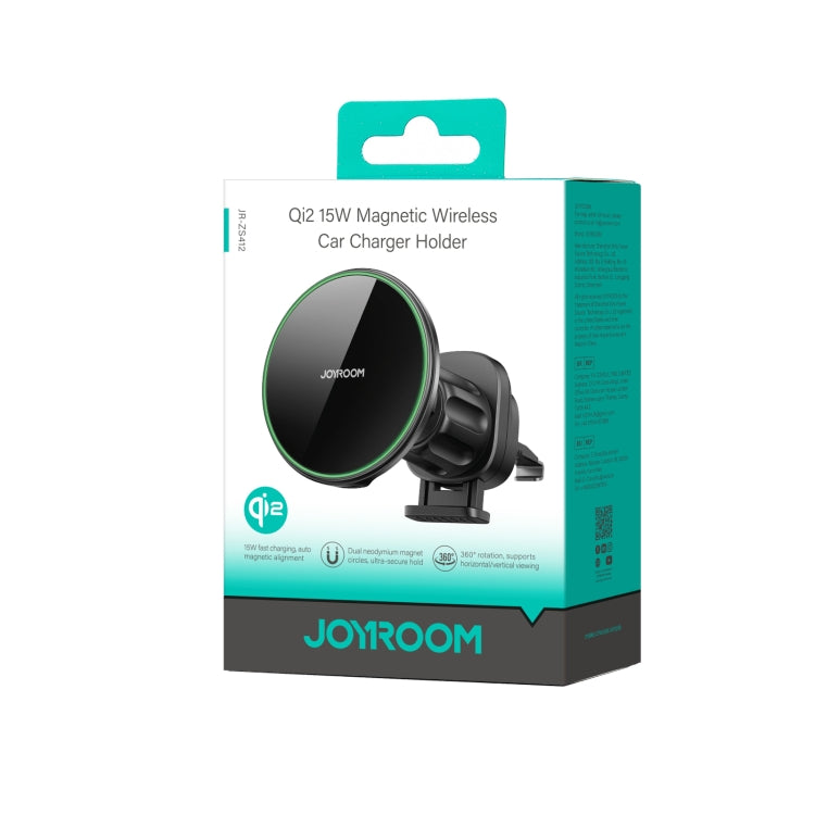 JOYROOM JR-ZS412 Qi2 Magnetic Car Air Vent Phone Wireless Charging Mount